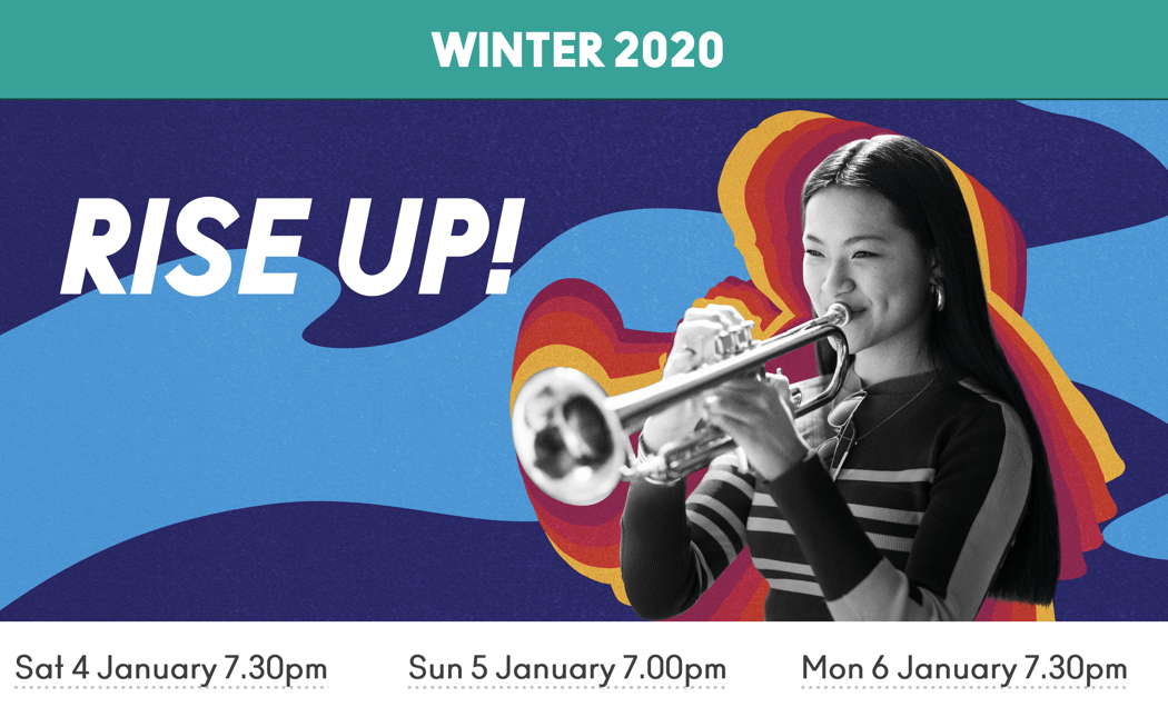 Online publicity for the National Youth Orchestra of Great Britain's 2020 winter concert tour