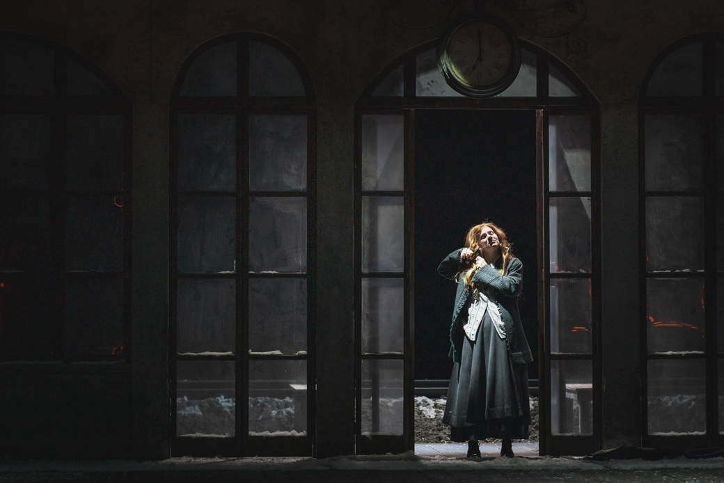 Anne Sophie Duprels as Katiusha in Franco Alfano's 'Risurrezione' in Florence. Photo © 2020 Michele Monasta