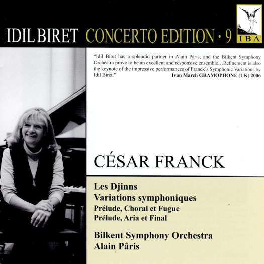 Idil Biret Concerto Edition 9 - César Franck. © 2020 Idil Biret (8.571403 (IBA 064))