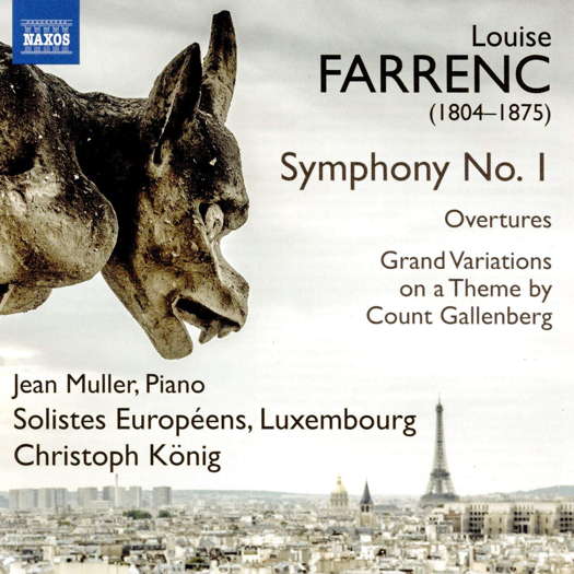 Farrenc: Symphony No 1; Overtures. © 2020 Naxos Rights (Europe) Ltd (8.574094)