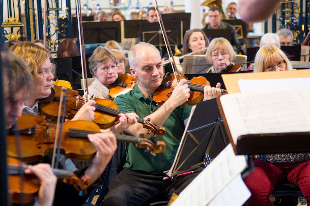 Members of Derby Concert Orchestra