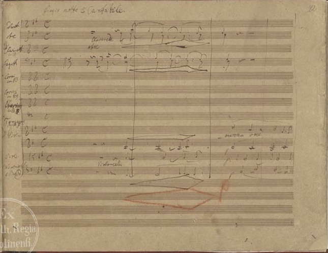 Beethoven: 9th symphony, Adagio. Holograph manuscript, 1824 Staatsbibliothek zu Berlin (D-B): Mus.ms.autogr. Beethoven, L. v. 2, At IMSLP
