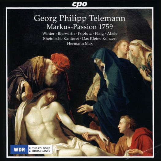 Telemann: Markus-Passion 1759. © 2020 Classic Produktion Osnabrück (555 347-2)