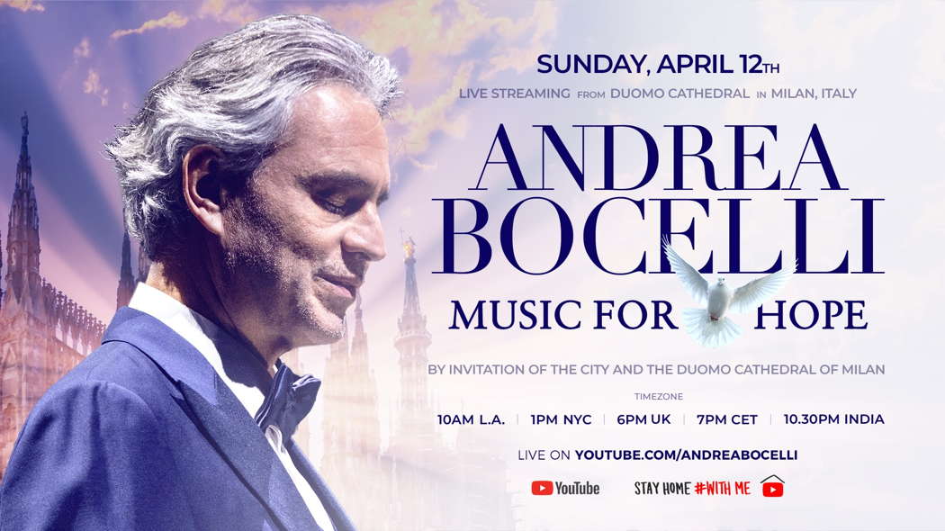Andrea Bocelli - Music for Hope