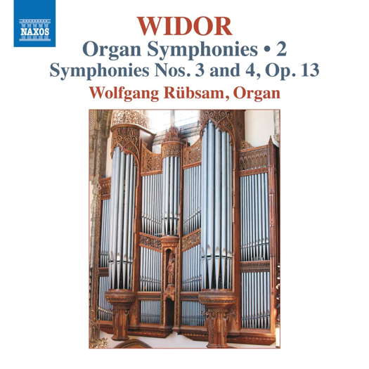 Widor: Organ Symphonies 2. © 2020 Naxos Rights (Europe) Ltd (8.574195)