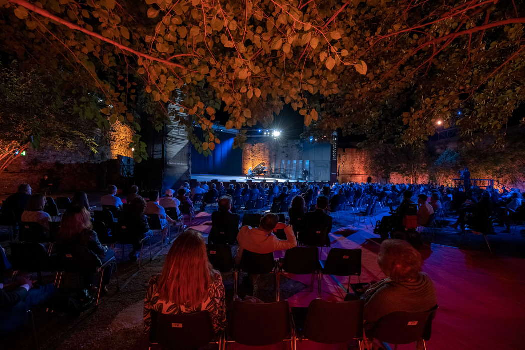 Nikolay Khozyainov's Ravenna recital on 25 June. Photo © 2020 Luca Concas