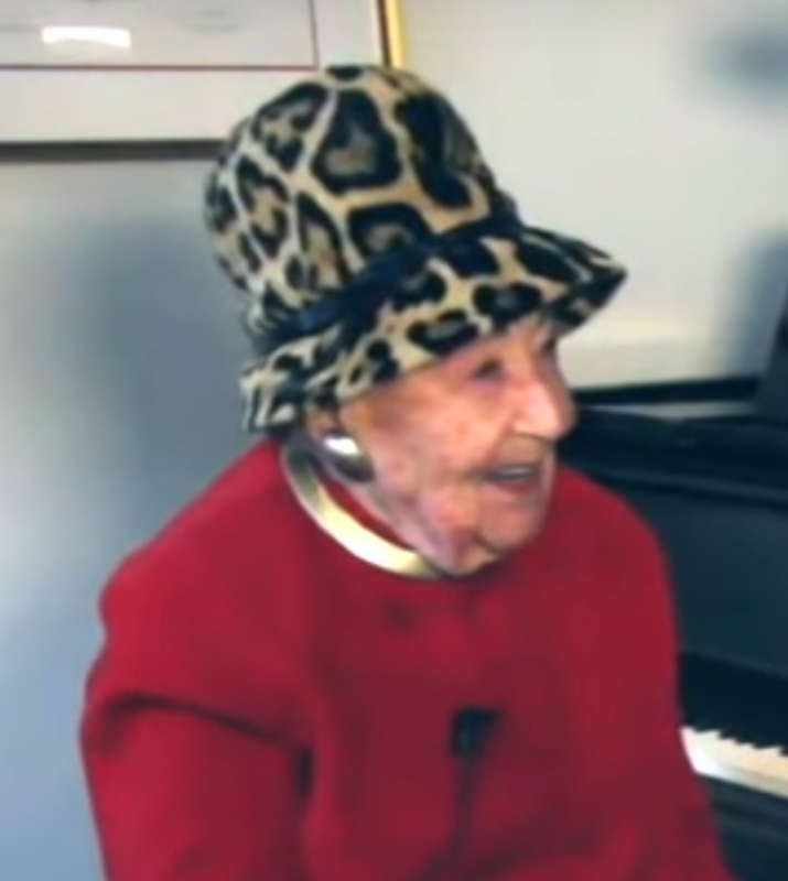 Eleanor Sokoloff (1914-2020) in 2015