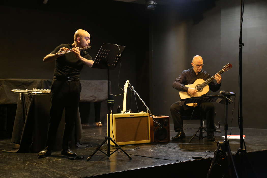 Andrea Biagini (left) and Luigi Sini. Photo © 2020 Simone Di Segni