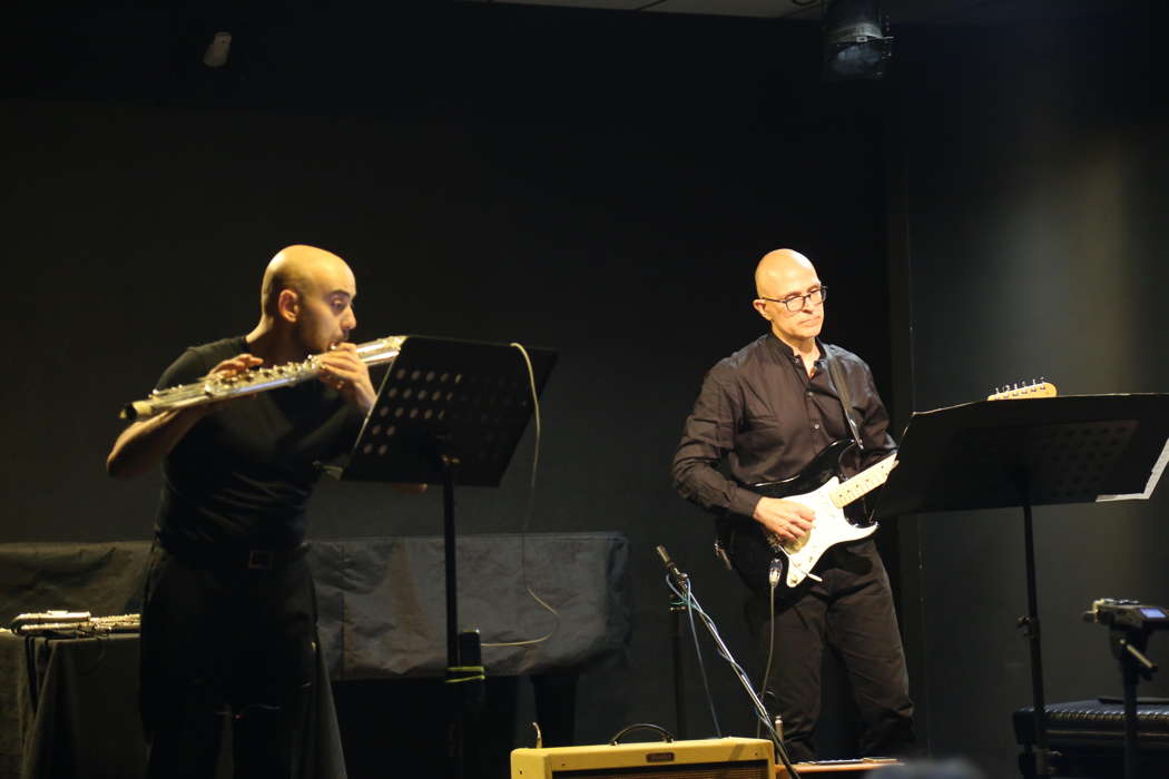 Andrea Biagini (left) and Luigi Sini. Photo © 2020 Simone Di Segni