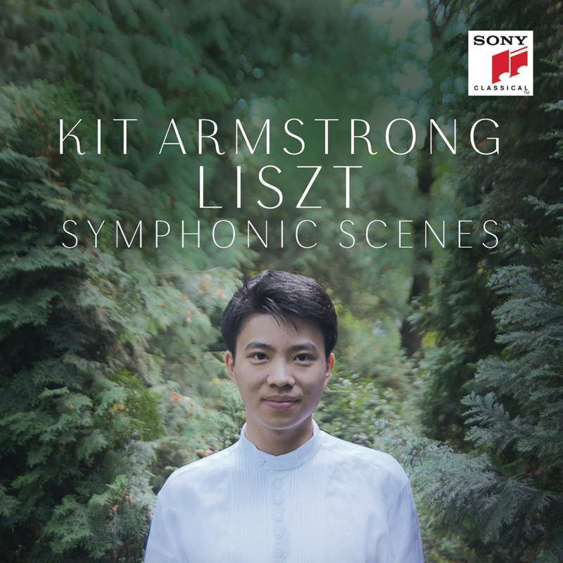 Kit Armstrong's solo piano CD 'Liszt: Symphonic Scenes' was released by Sony Music Entertainment in November 2015