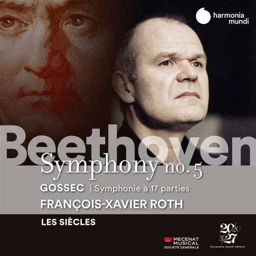 Beethoven: Symphony No 5 - Les Siècles. © 2020 harmonia mundi musique sas (HMM 902423)