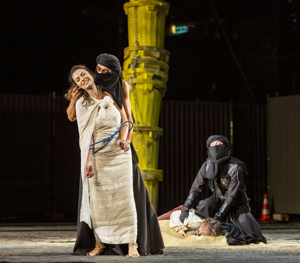 Chen Reiss in the title role of Mozart's 'Zaide' at Teatro dell'Opera di Roma. Photo © 2020 Yasuko Kageyama