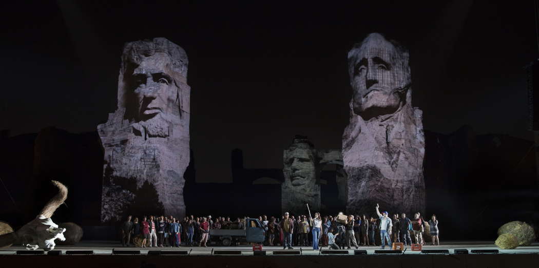 A scene from Bizet's opera 'Carmen' at the Baths of Caracalla in Rome. Photo © 2017 Yasuko Kageyama