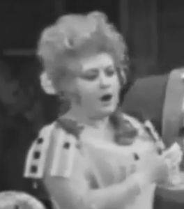 Cecilia Fusco (1933-2020) in Rossini's 'La cambiale di matrimonio' in Tokyo in 1970
