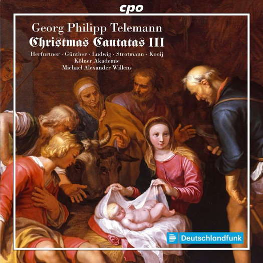 Telemann: Christmas Cantatas III. © 2020 cpo (555 396-2)