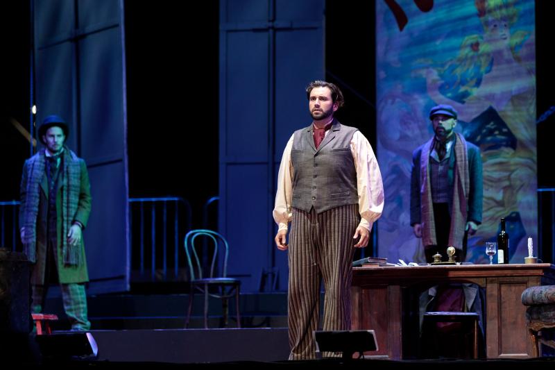 Joshua Guerrero as Rodolpho in San Diego Opera's 'La bohème'