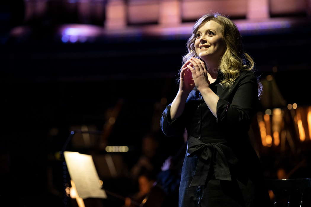 Fflur Wyn as Marzelline in Opera North's 'Fidelio' at Leeds Town Hall. Photo © Richard H Smith