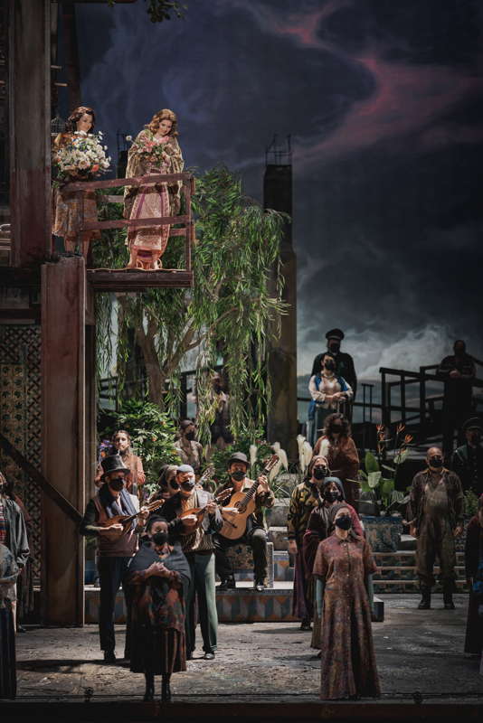 A scene from Act III of Verdi's 'Otello' in Florence. Photo © 2020 Michele Monasta