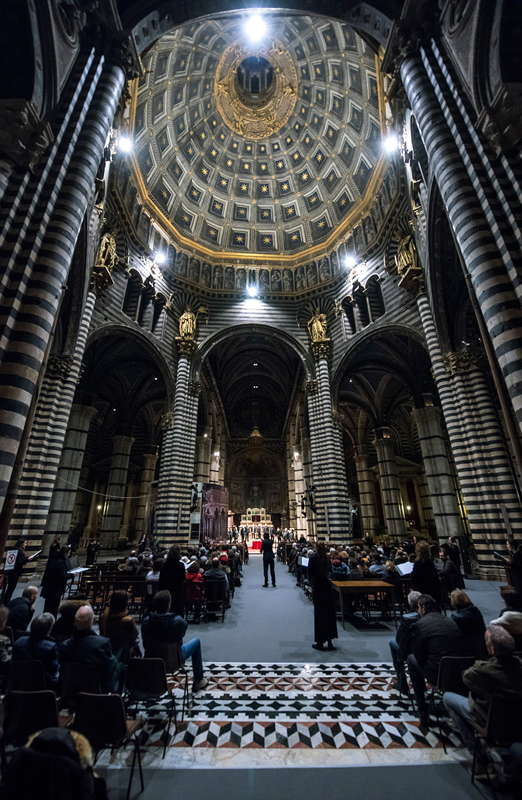 A 2018 performance in the Cathedral of Siena Guido Chigi Saracini