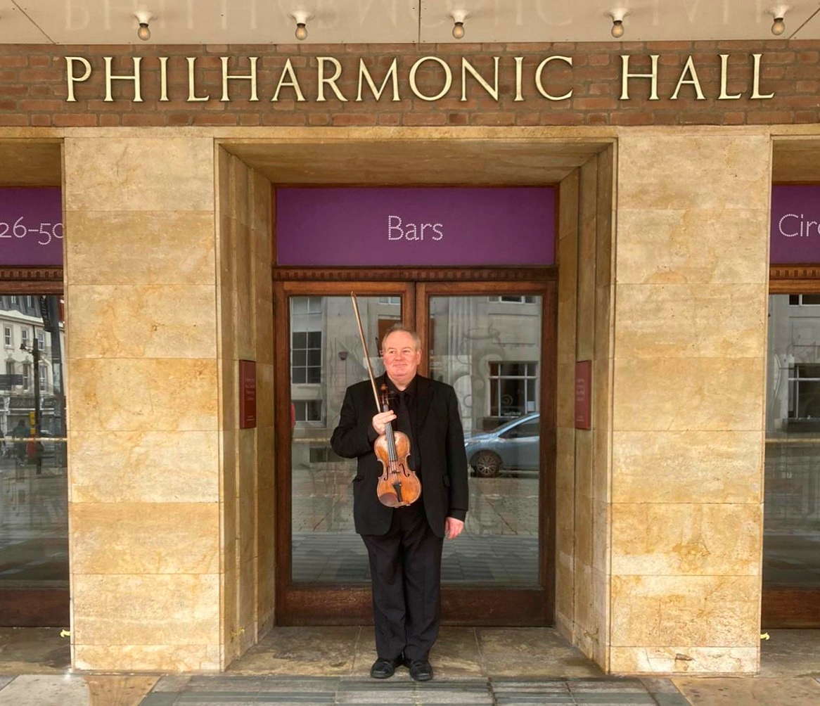 Jim Hutton at Liverpool Philharmonic Hall