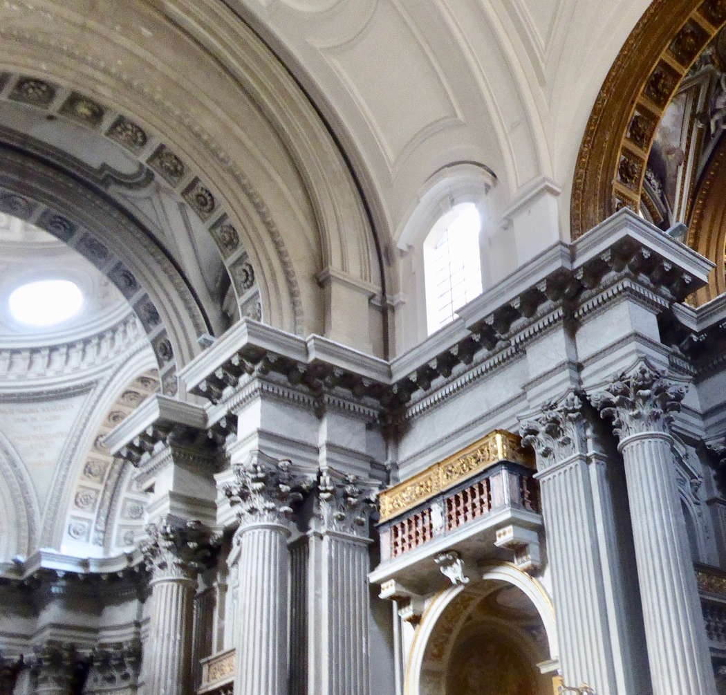 The interior of Santa Maria in Campitelli