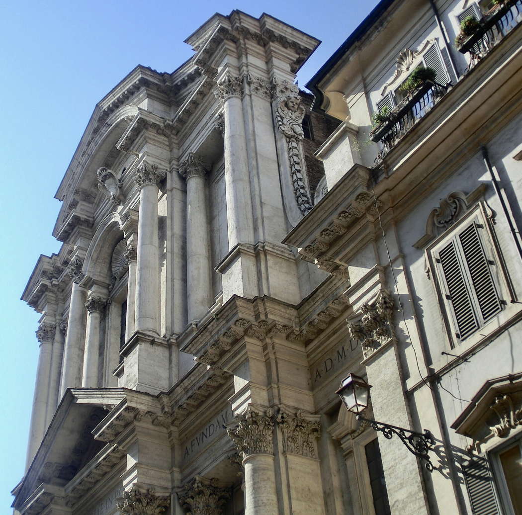 The façade of Santa Maria in Campitelli