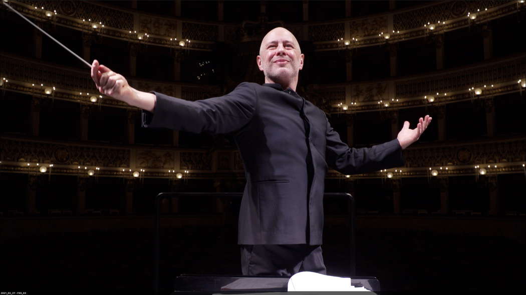 Carlo Montanaro conducting 'Il Turco in Italia' at Teatro San Carlo di Napoli