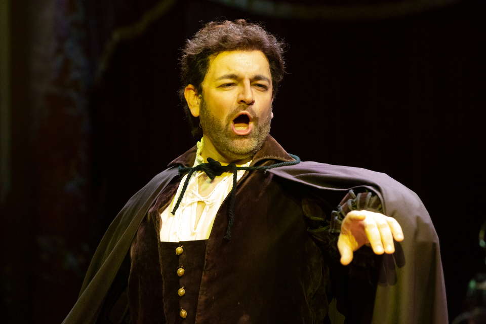 Giorgio Berrugi in the title role of Verdi's 'Ernani' in Palermo. Photo © 2021 Rosellina Garbo