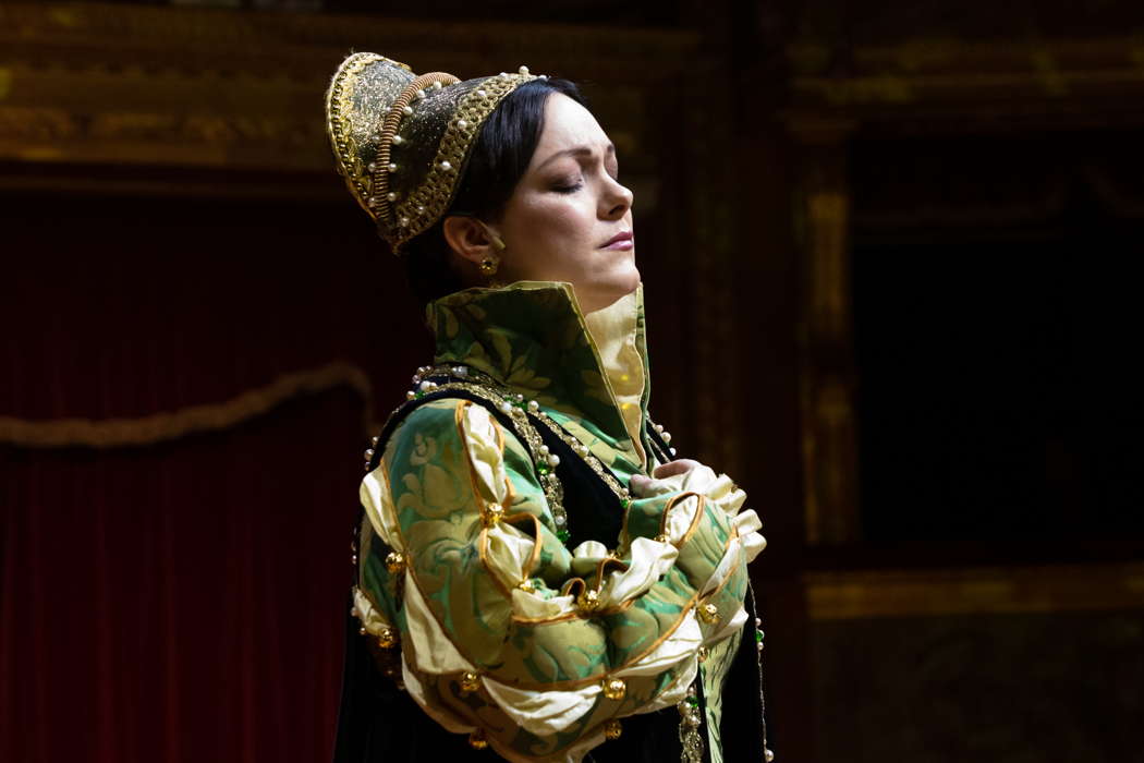 Eleonora Buratto as Elvira in Verdi's 'Ernani' in Palermo. Photo © 2021 Rosellina Garbo