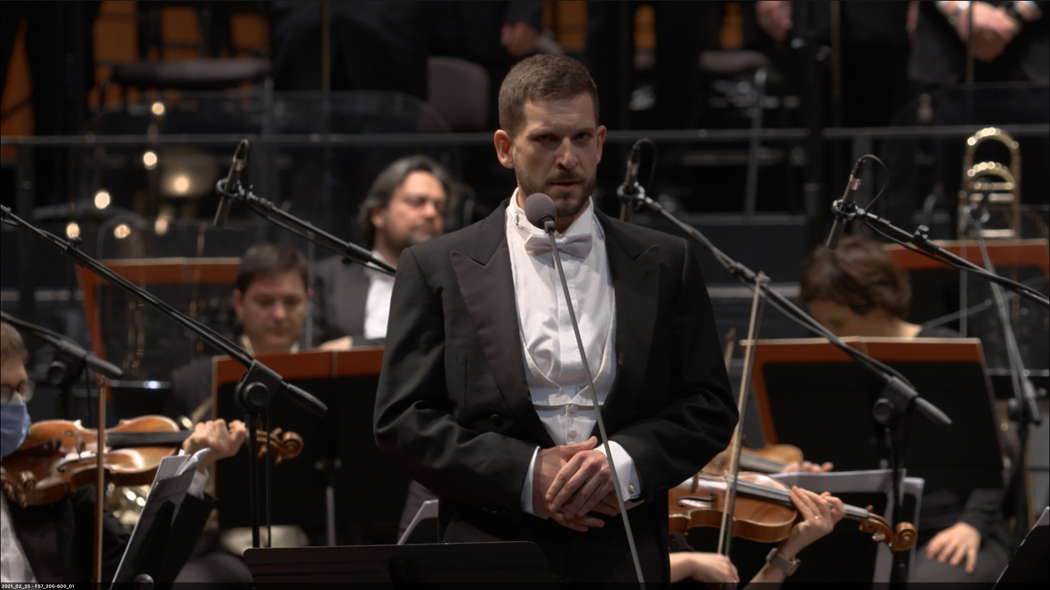 Marko Mimica as Selim in 'Il Turco in Italia' at Teatro San Carlo di Napoli