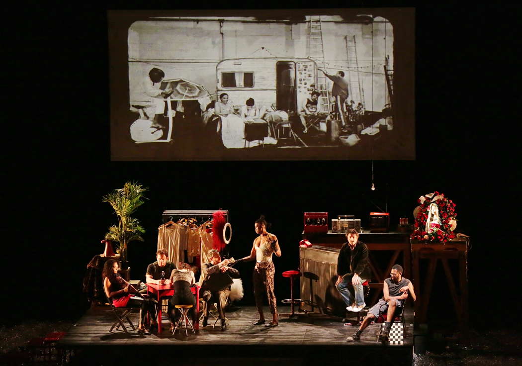 A scene from the Brecht/Weill double bill at Teatro alla Scala. Photo © 2021 Brescia e Amisano