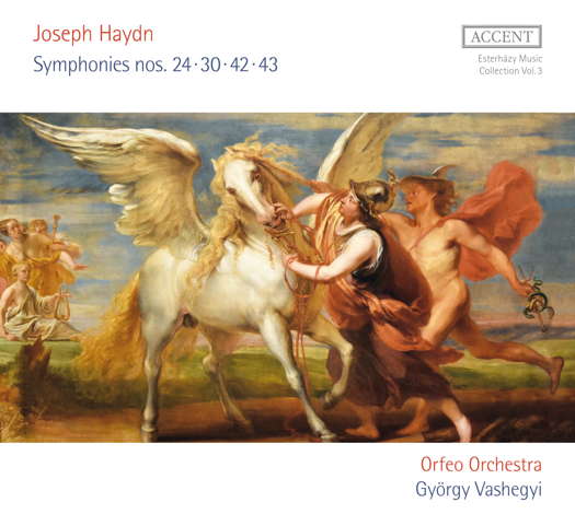 Joseph Haydn: Symphonies nos 24, 30, 42, 43. © 2021 note 1 music gmbh
