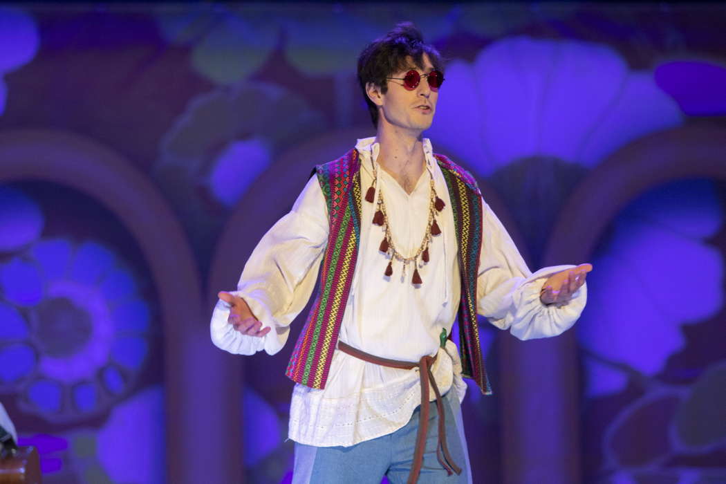 Joshua Arky as Fiorello in San Diego Opera's production of 'The Barber of Seville'. Photo © 2021 J Kat Woronowicz