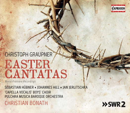 Christoph Graupner: Easter Cantatas. © 2021 Capriccio (C5411)