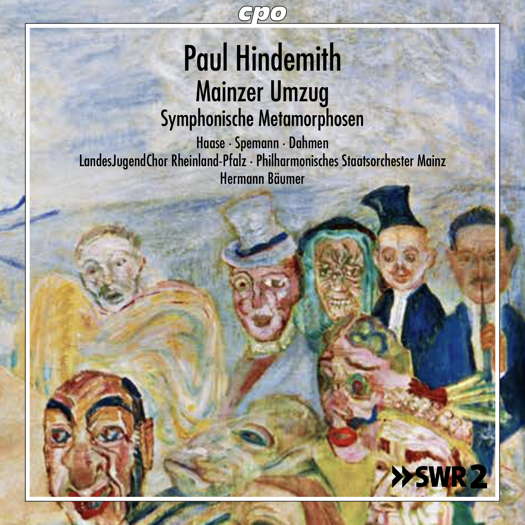 Paul Hindemith: Mainzer Umzug; Symphonische Metamorphosen (555 257-2)