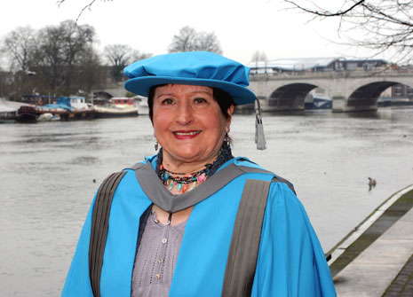 Jane Manning (1938-2021) in 2013 at Kingston University