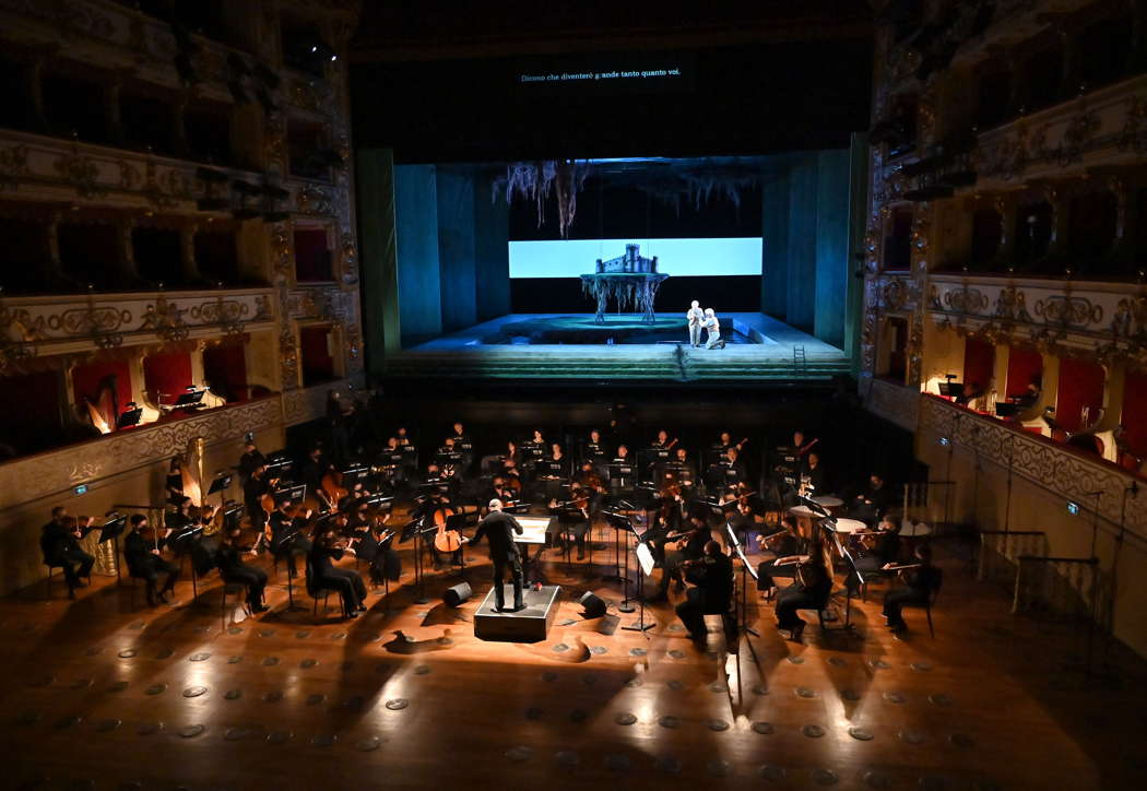 A scene from 'Pelléas et Mélisande'. Photo © 2021 Roberto Ricci