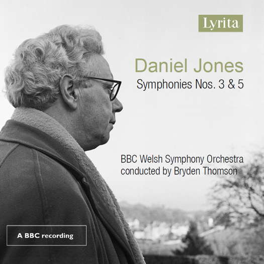 Daniel Jones: Symphonies 3 & 5. © 2021 Lyrita Recorded Edition (SRCD 390)