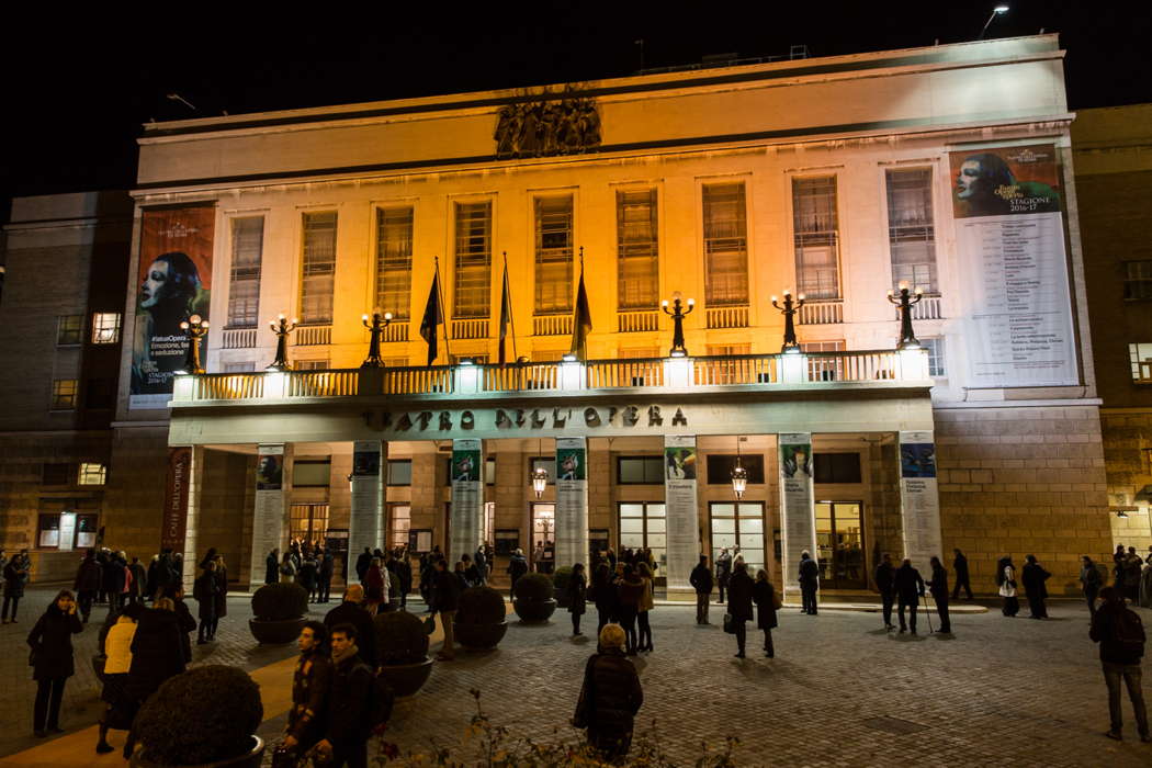 Teatro dell'Opera di Roma. Photo © 2016 Yasuko Kageyama