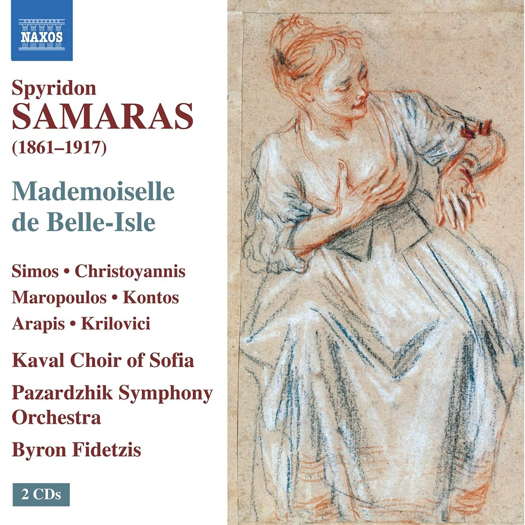 Spyridon Samaras: Mademoiselle de Belle-Isle. © 2021 Naxos Rights (Europe) Ltd (8.660508-09)