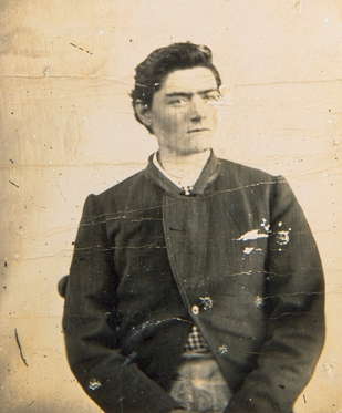 Ned Kelly, aged fifteen
