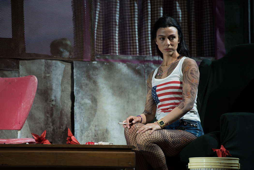 Corinne Winters in the title role of the Teatro dell'Opera di Roma production of Puccini's 'Madama Butterfly' at the Circo Massimo in Rome. Photo © 2021 Fabrizio Sansoni