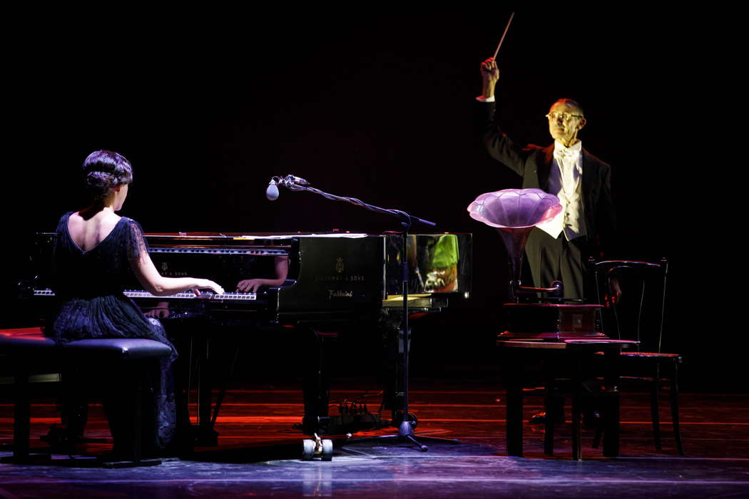 Beatrice Rana and Vladimir Derevianko in 'Petrushka' at the Stravinsky anniversary celebrations in Rome. Photo © 2021 Musacchio, Ianniello & Pasqualini