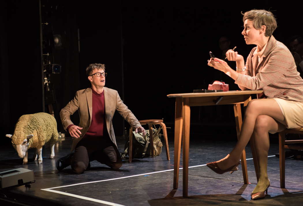 Sam Boden as Acis and Anna Dennis as Galatea in Handel's 'Acis and Galatea' at the Buxton Festival. Photo © 2021 Genevieve Girling