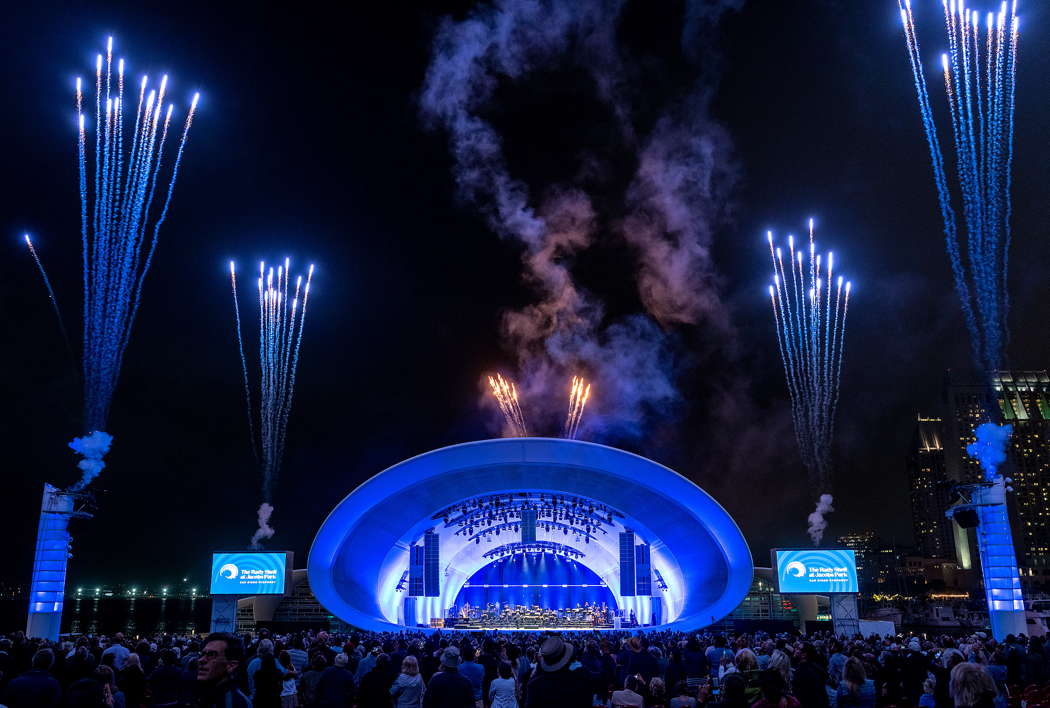 A scene from the reviewed San Diego Symphony concert. Photo © 2021 Gary Payne