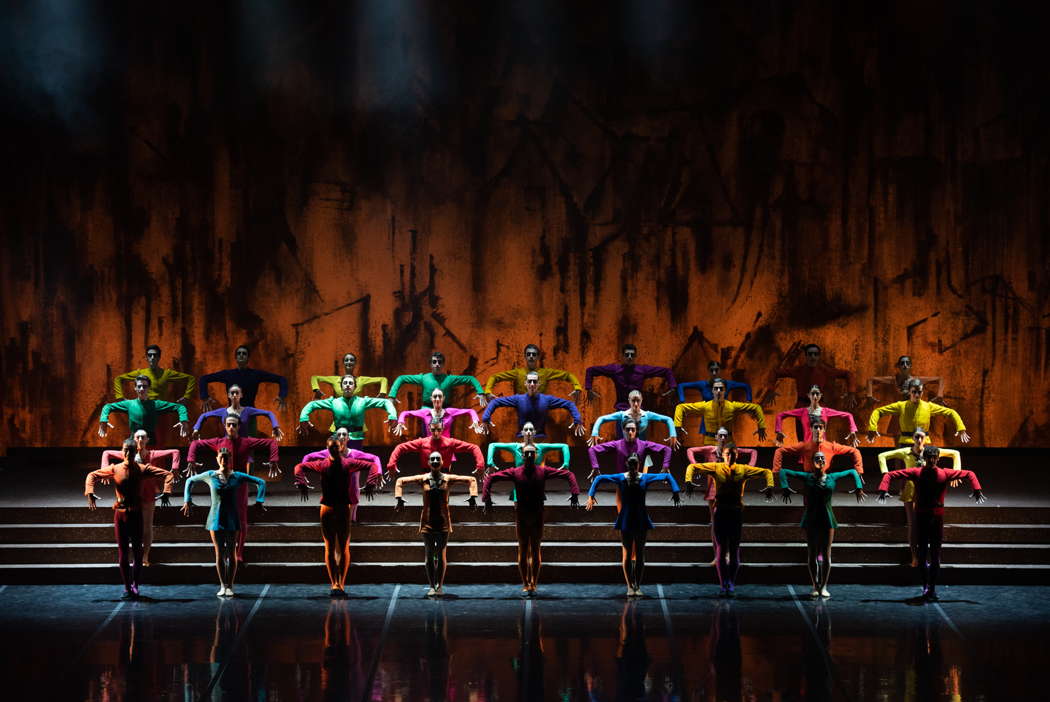 The Corps de Ballet of Teatro dell'Opera di Roma in 'Notre Dame de Paris'. Photo © 2021 Fabrizio Sansoni