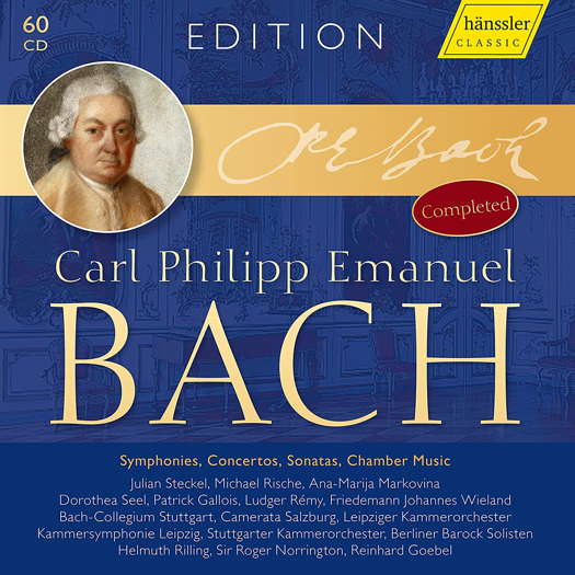 Edition Carl Philipp Emanuel Bach. © 2021 Profil Medien GmbH (HC21100)