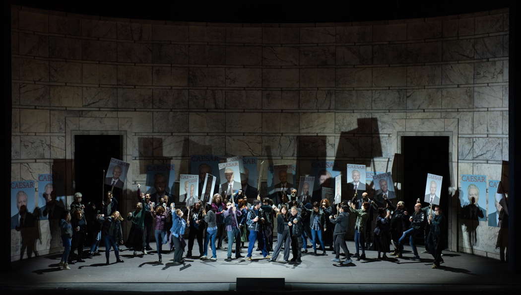 A scene from 'Julius Caesar'. Photo © 2021 Fabrizio Sansoni