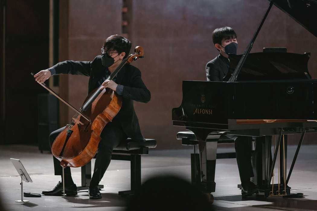 Zlatomir Fung and Richard Fu in Rome. Photo © 2021 Andrea Caramelli and Federico Priori