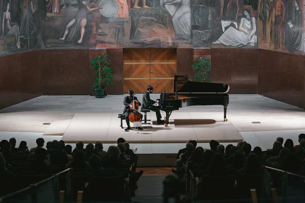 Zlatomir Fung and Richard Fu in Rome. Photo © 2021 Andrea Caramelli and Federico Priori